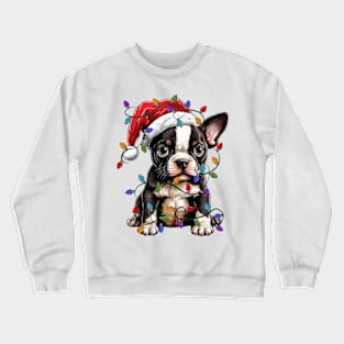 Christmas Puppy Crewneck Sweatshirt